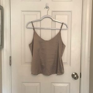 Express Silky V-Neck Tank